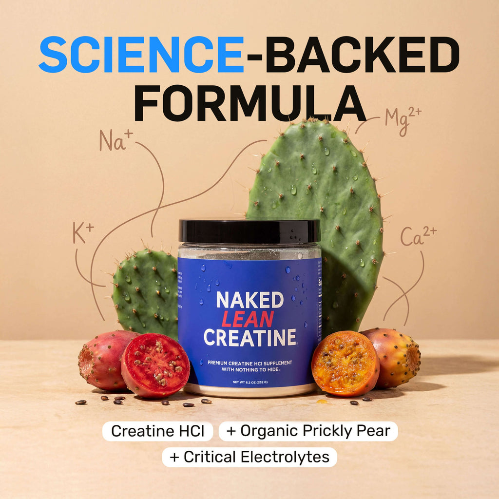 Creatine HCl Powder - Unflavored Made for Quick Mixing Around Workouts