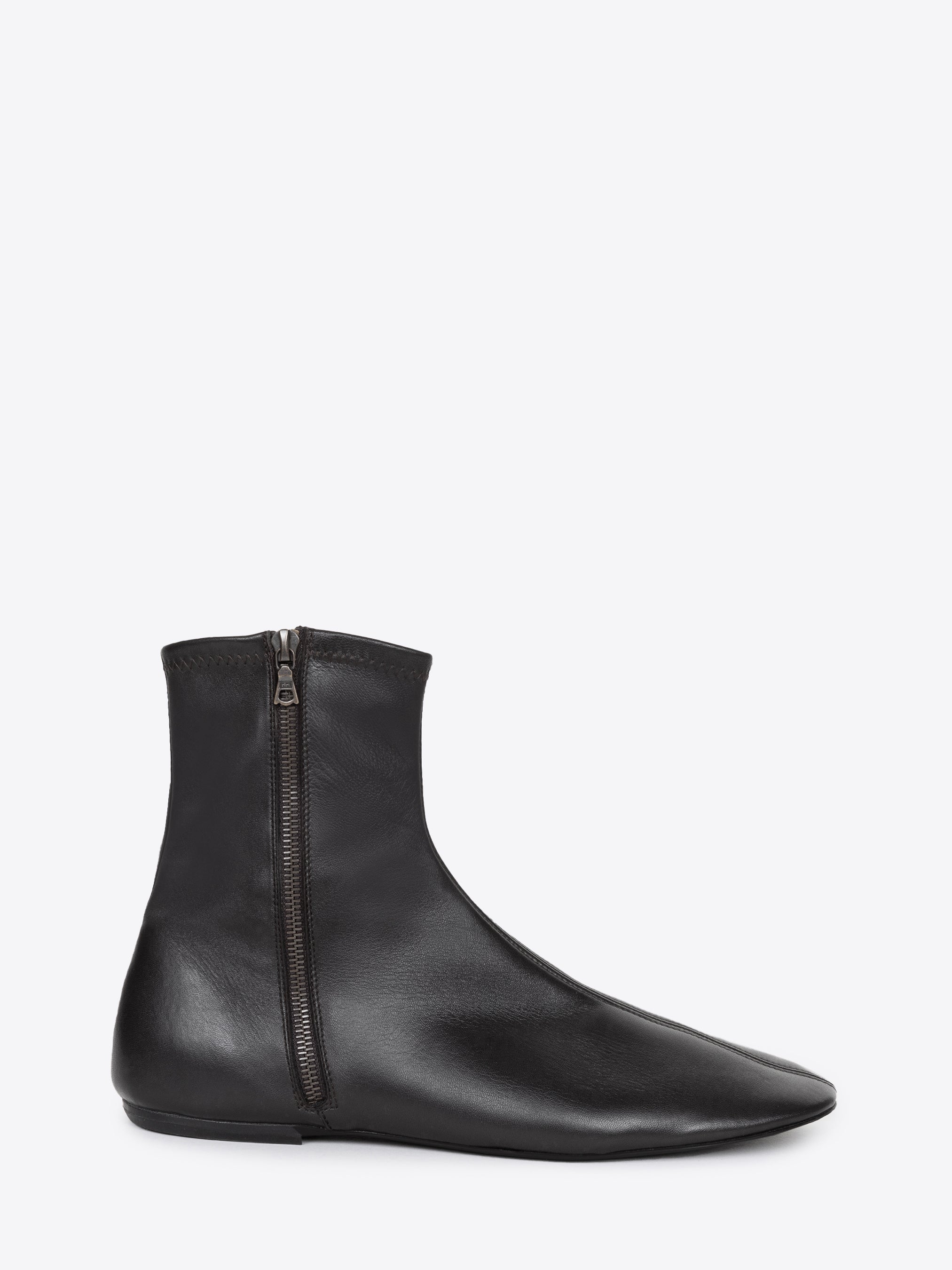 Leather Sock Boots
