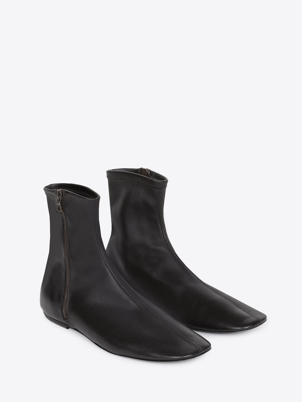 Leather Sock Boots