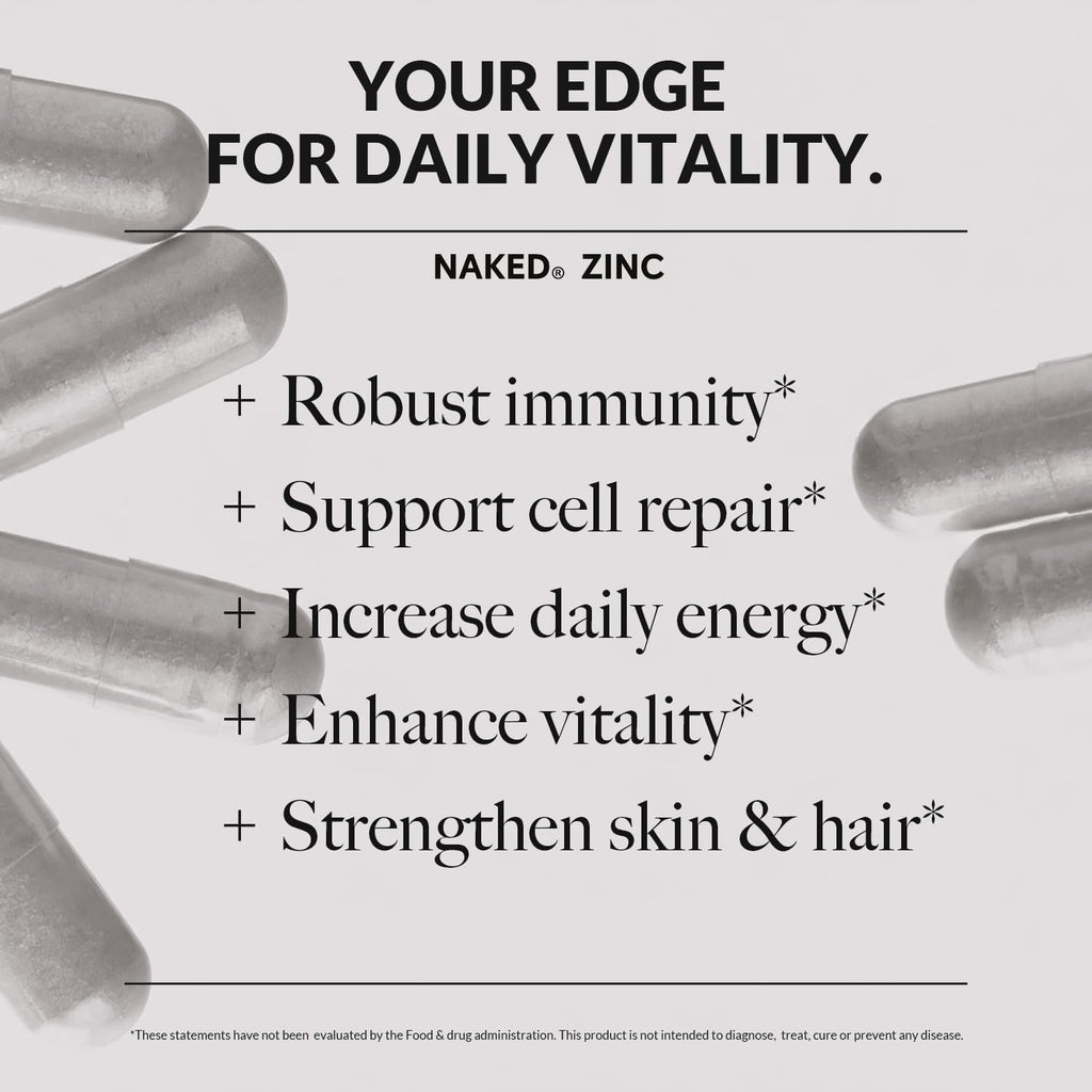 Daily Zinc Supplement - Zinc Made for Easy, Consistent Everyday Use