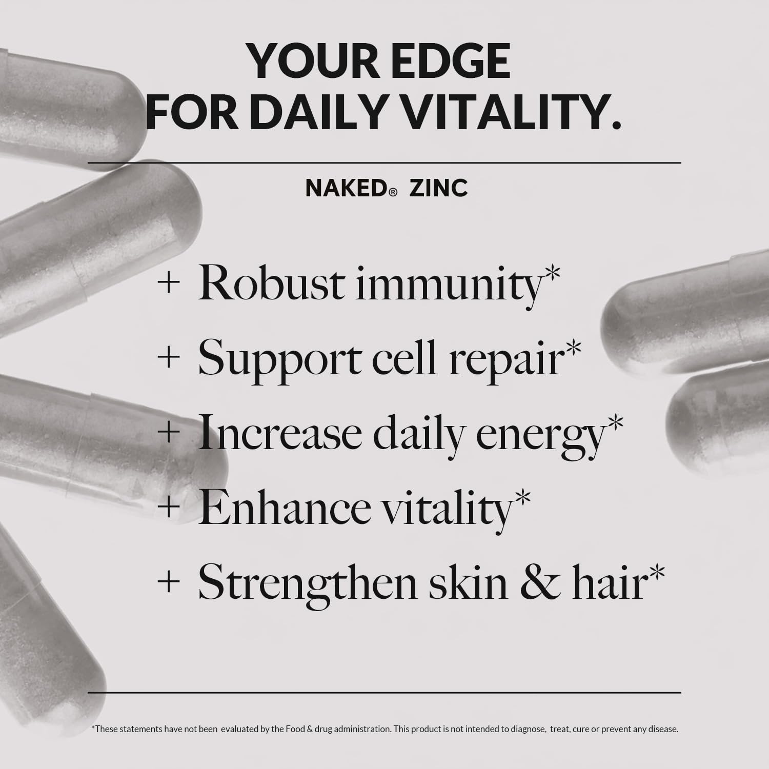 Daily Zinc Supplement - Zinc Made for Easy, Consistent Everyday Use