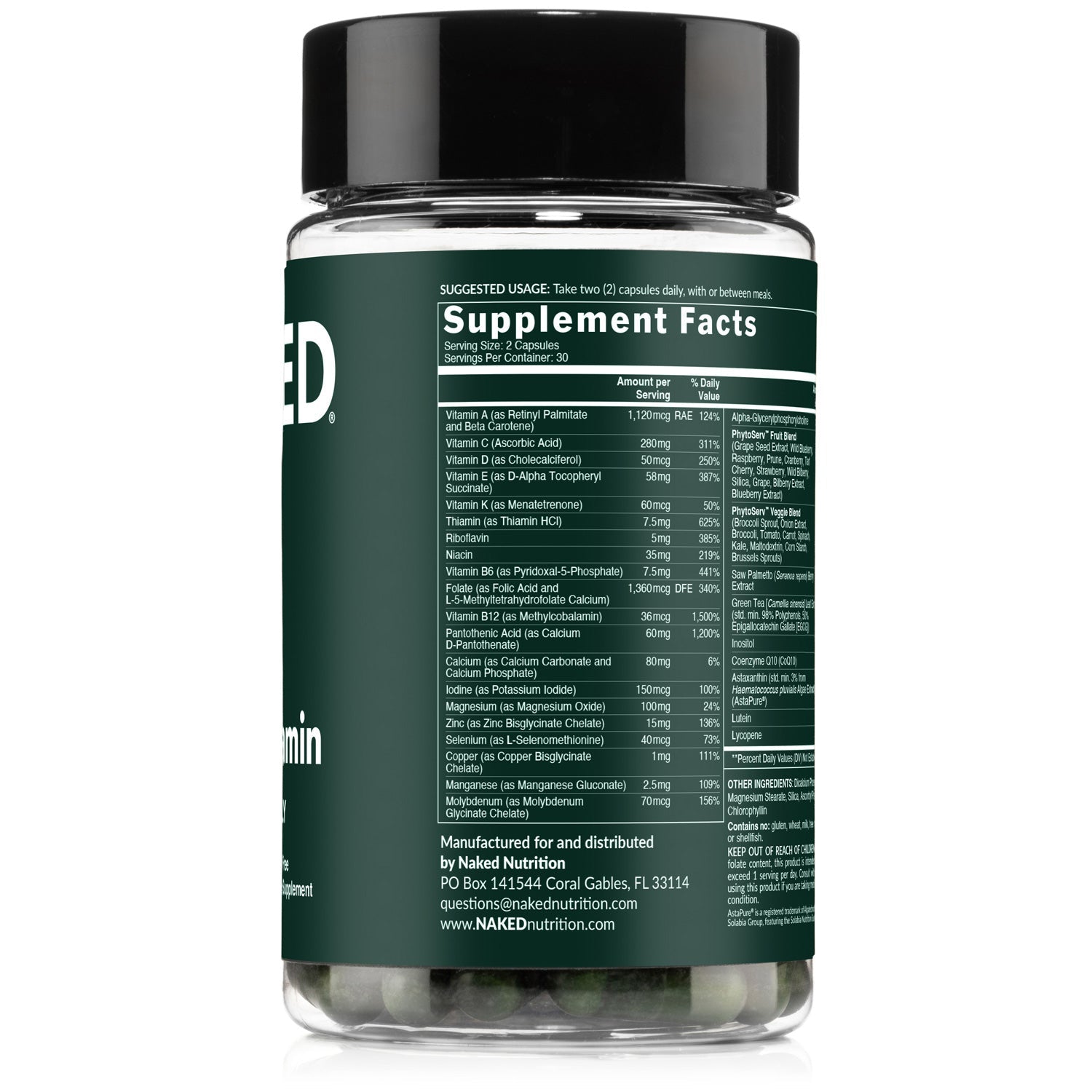 Multivitamin for Men - Mens Made for Easy, Consistent Everyday Use