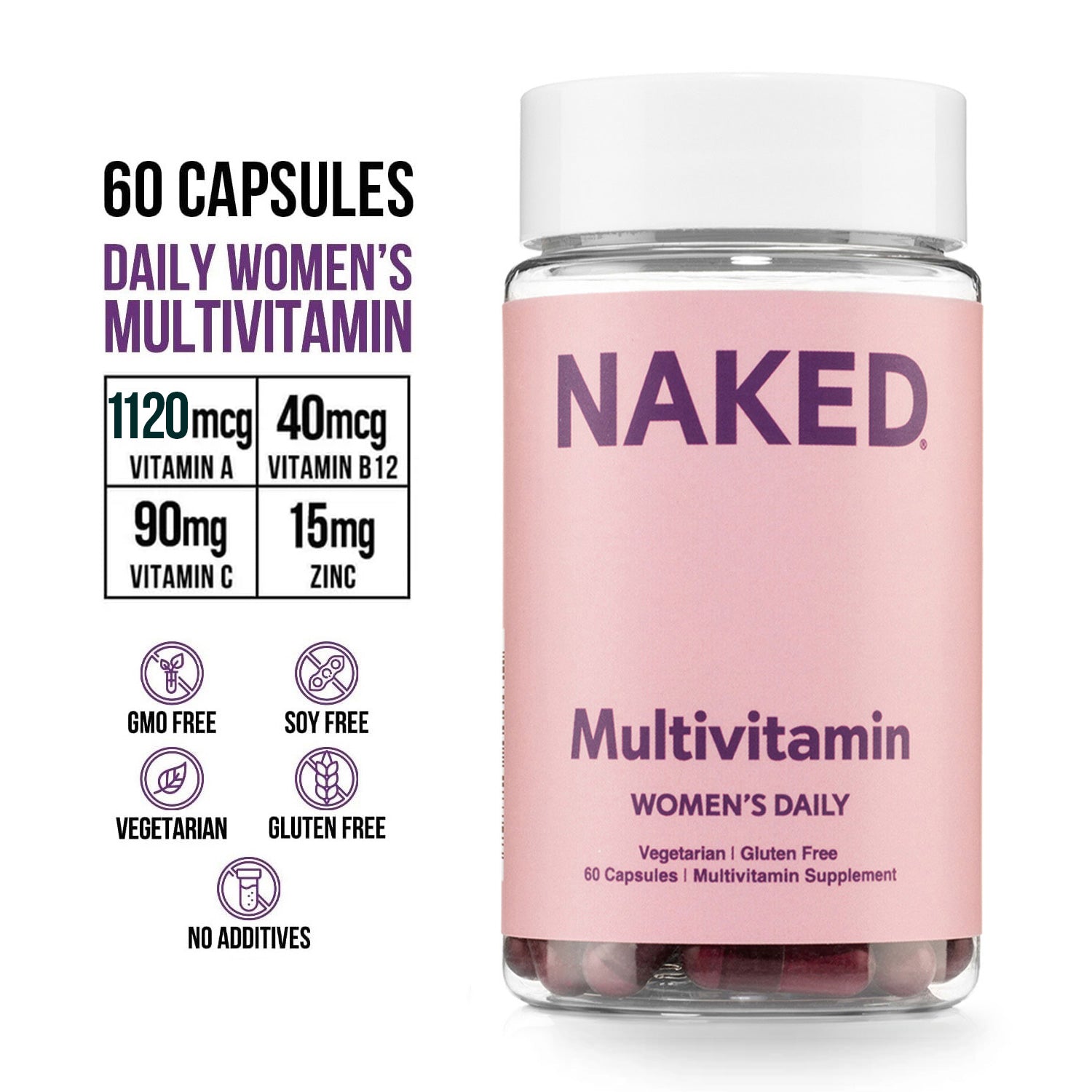Multivitamin for Women - Womens Made for Easy, Consistent Everyday Use