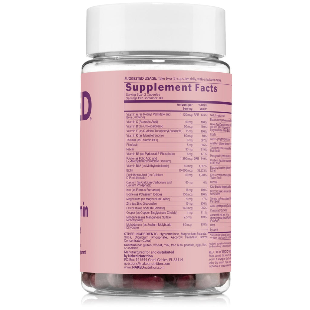 Multivitamin for Women - Womens Made for Easy, Consistent Everyday Use