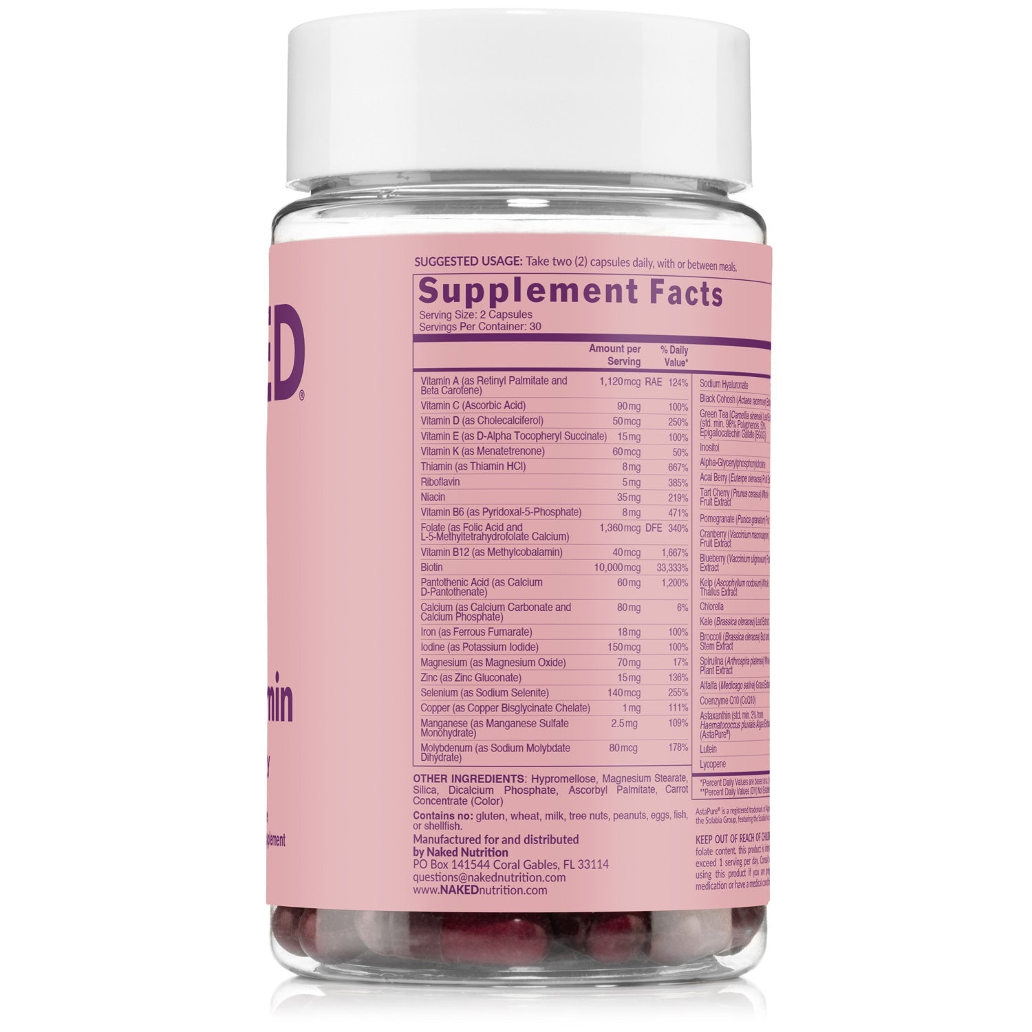 Multivitamin for Women - Womens Made for Easy, Consistent Everyday Use