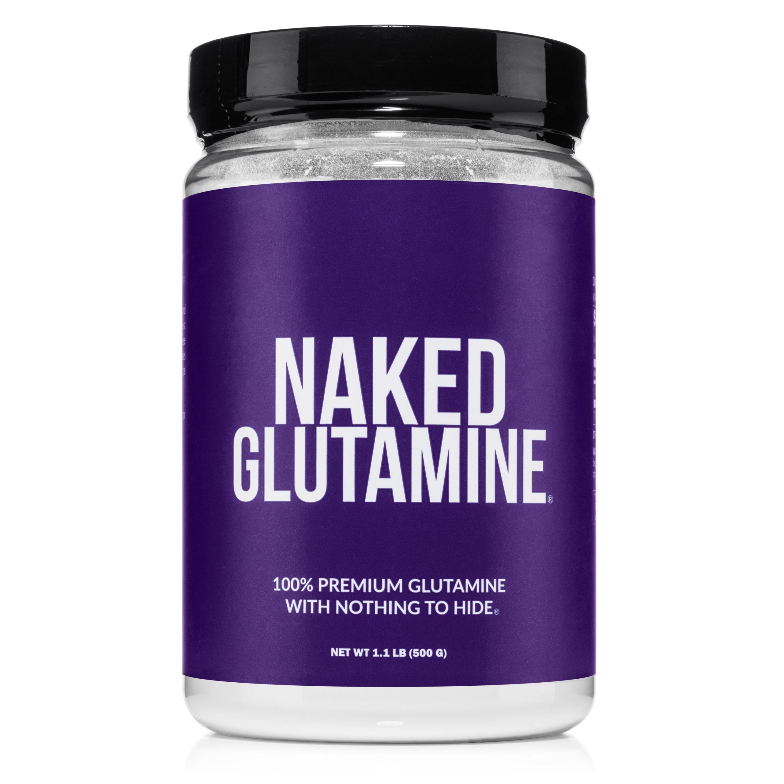 Glutamine Powder - 1.1LB Made for Quick Mixing Around Workouts