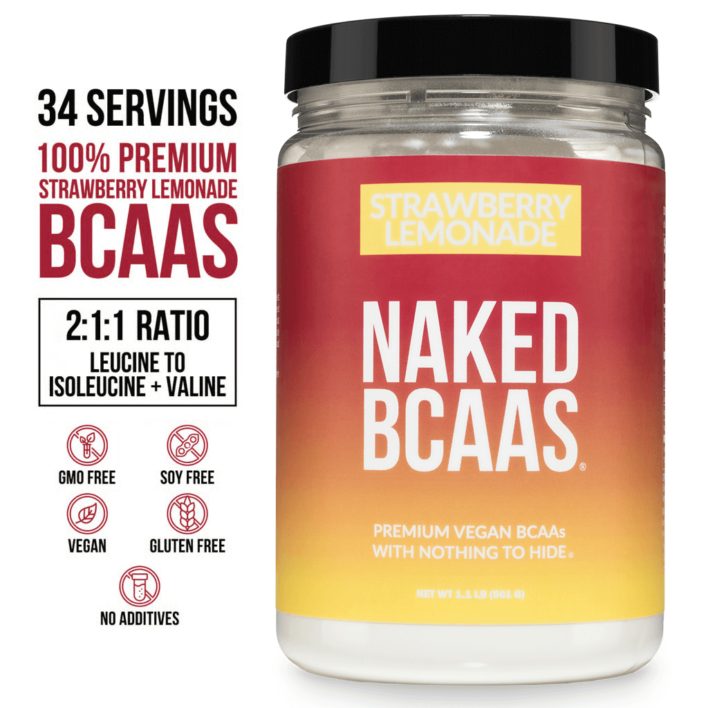 Strawberry Lemonade Branched Chain Amino Acids - Strawberry Lemonade BCAA Made for Quick Mixing Around Workouts