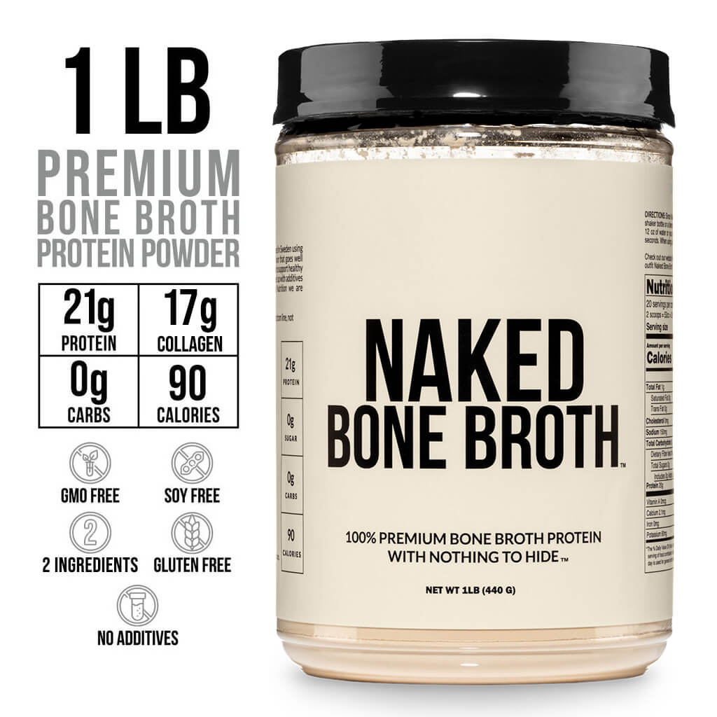 Bone Broth Protein Powder Made for Shakes, Smoothies and Recipes