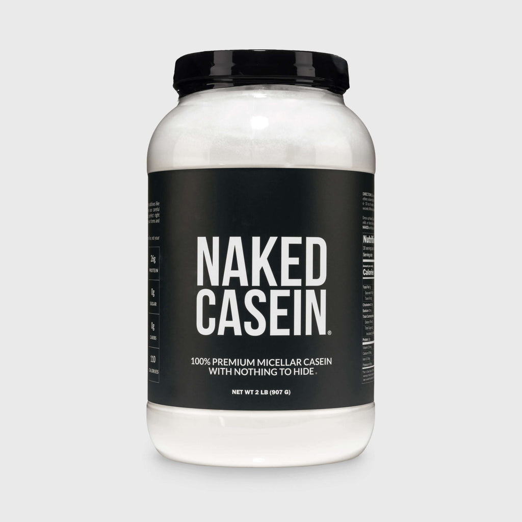 Micellar Casein Protein Powder - Unflavored - Standard Size Made for Shakes, Smoothies and Recipes
