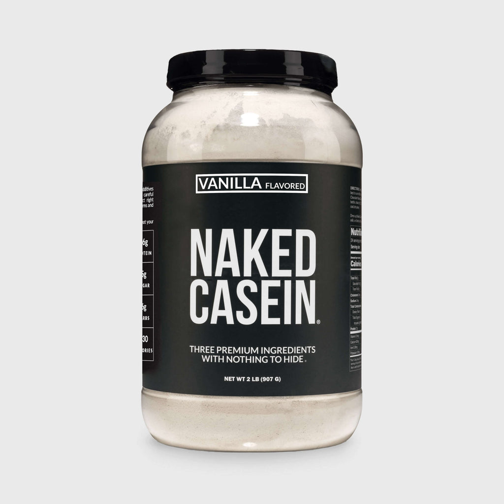 Vanilla Casein Protein Powder - Vanilla - Standard Size Made for Shakes, Smoothies and Recipes