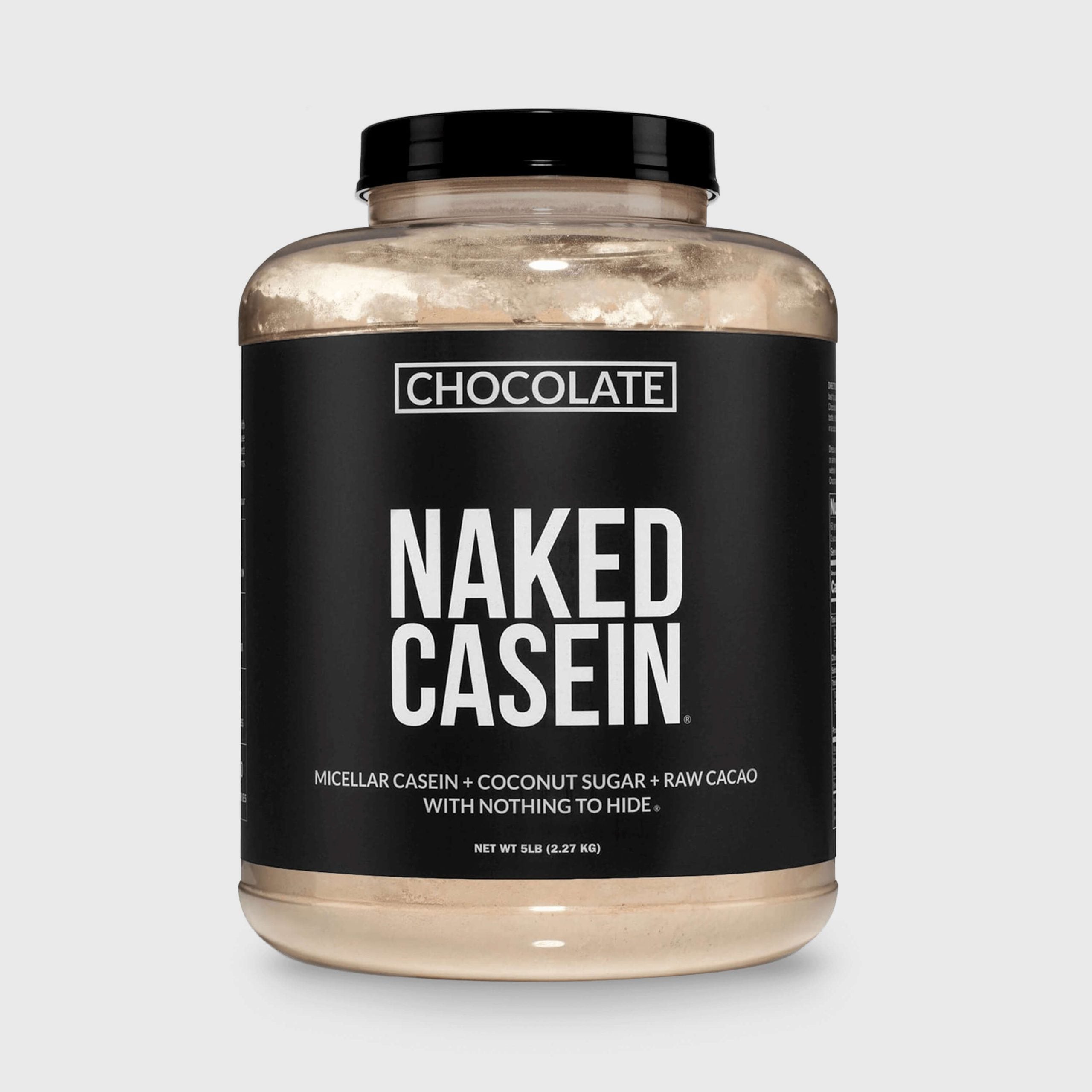 Chocolate Casein Protein Powder - 5LB - Chocolate Made for Shakes, Smoothies and Recipes