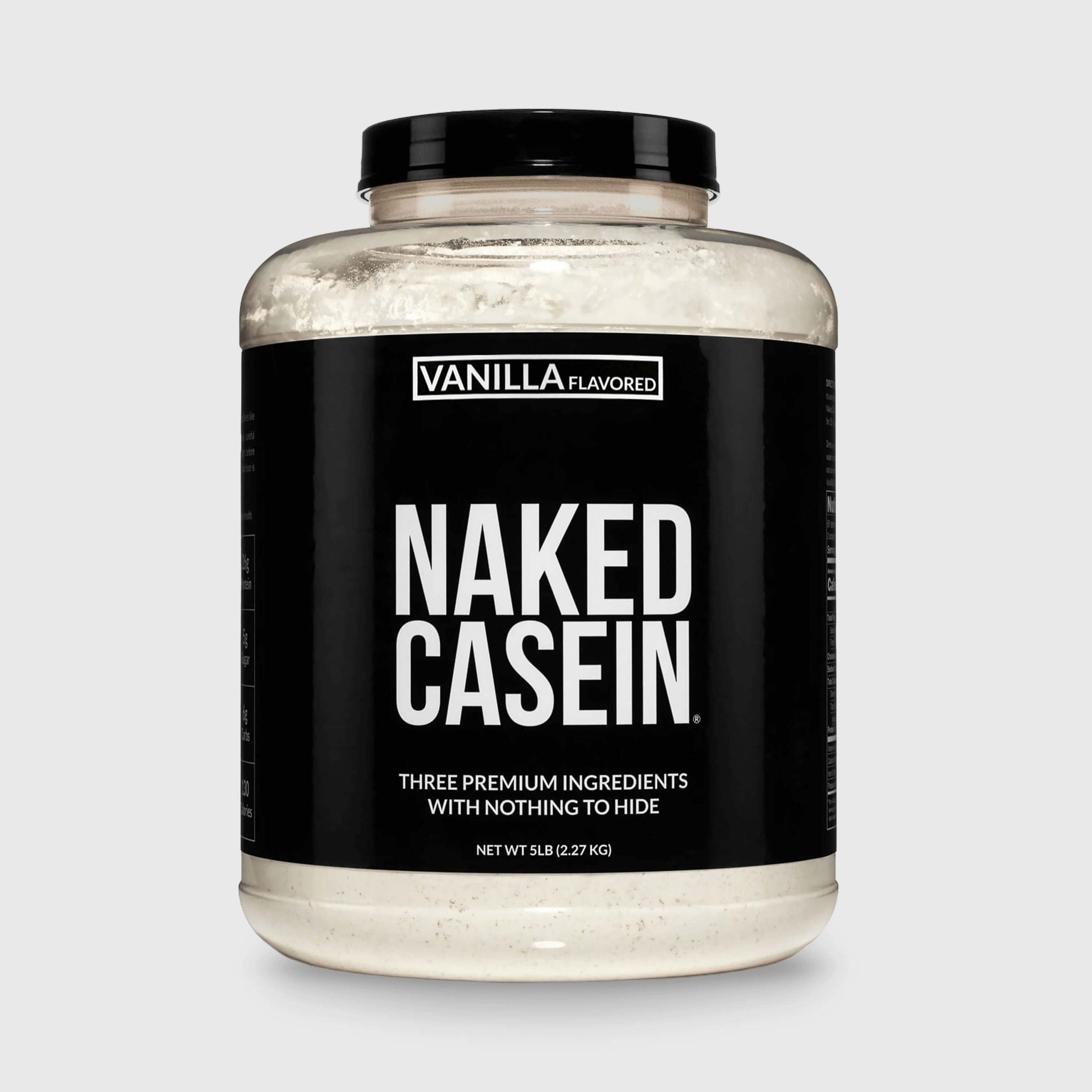 Vanilla Casein Protein Powder - Vanilla - Value Size Made for Shakes, Smoothies and Recipes