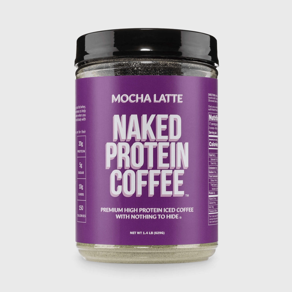 Mocha Latte Protein Iced Coffee - Mocha Latte Made for Quick Coffee - Based Protein Drinks