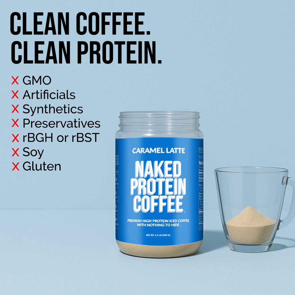 Caramel Latte Protein Iced Coffee - Caramel Latte Made for Quick Coffee - Based Protein Drinks