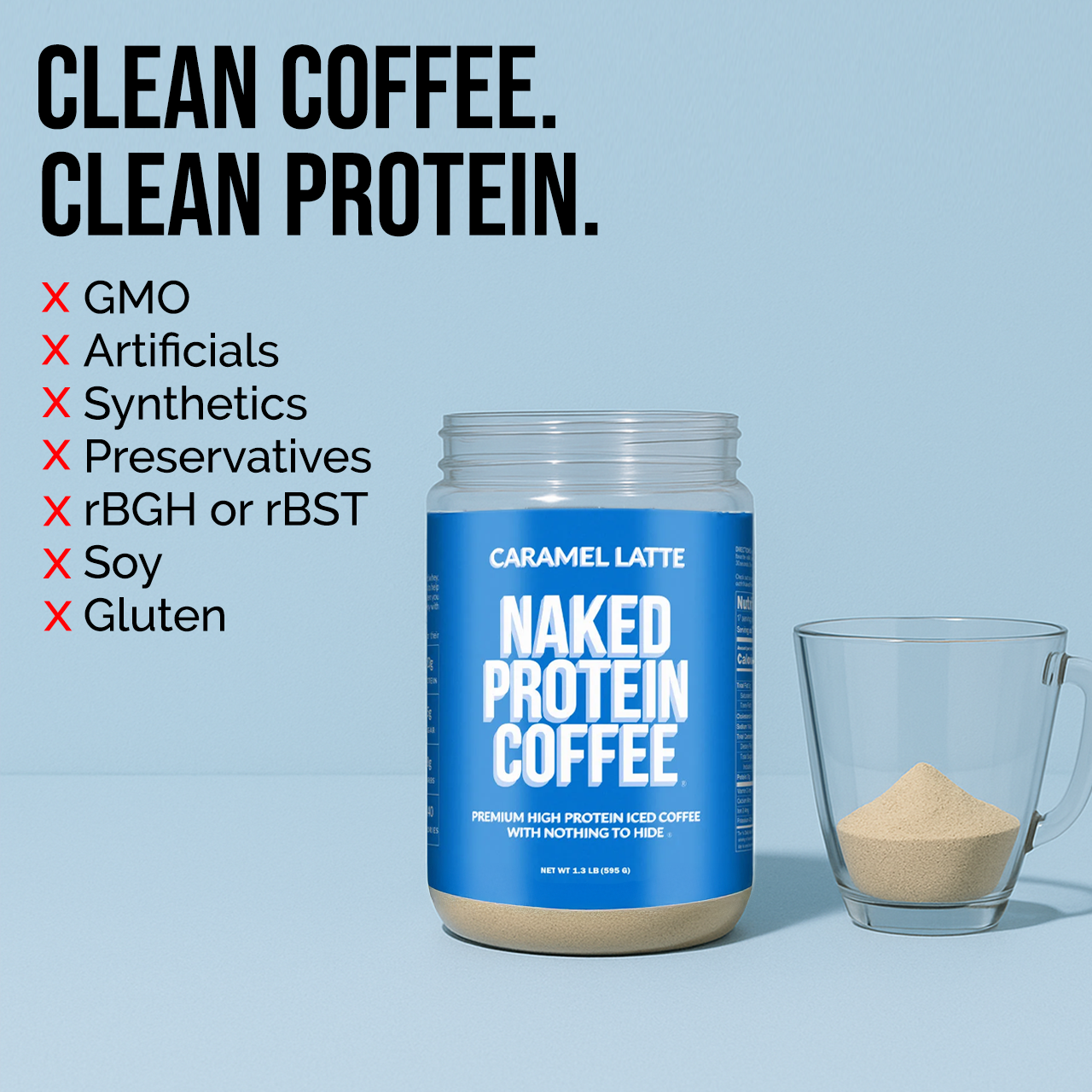 Caramel Latte Protein Iced Coffee - Caramel Latte Made for Quick Coffee - Based Protein Drinks
