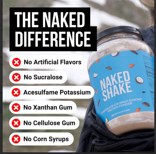 Chocolate Coconut Almond Protein Shake - Chocolate Coconut Almond Made for Quick and Simple Drink Routines