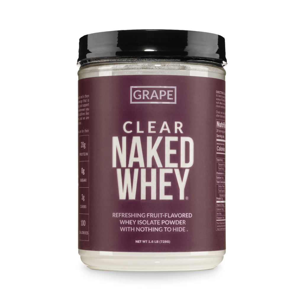 Grape Whey Protein Isolate - Grape Made for Flexible Home or Travel Use