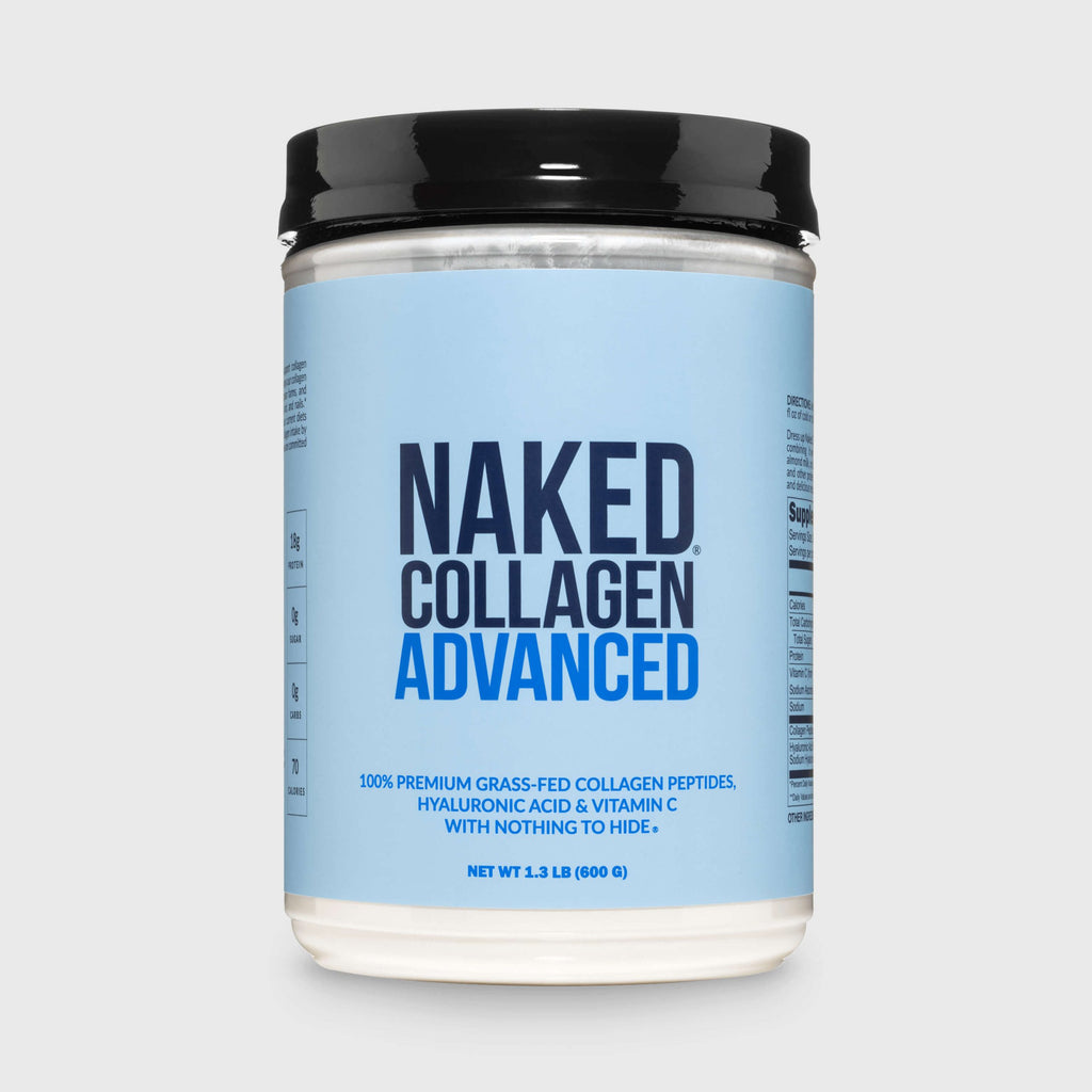 Collagen Peptides with Hyaluronic Acid - Advanced Collagen Peptides Made for Convenient Daily Collagen Use
