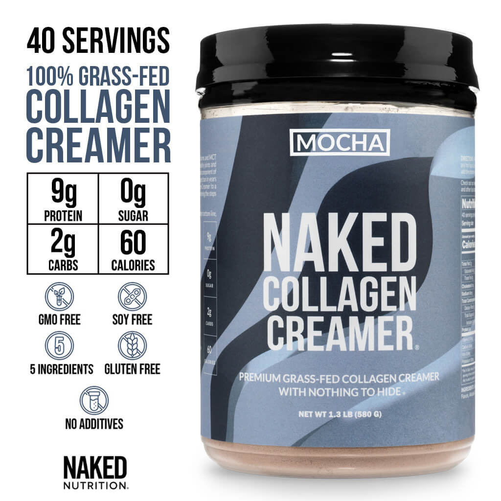 Mocha Coffee Creamer - Mocha Collagen Creamer Made for Quick Coffee - Based Protein Drinks