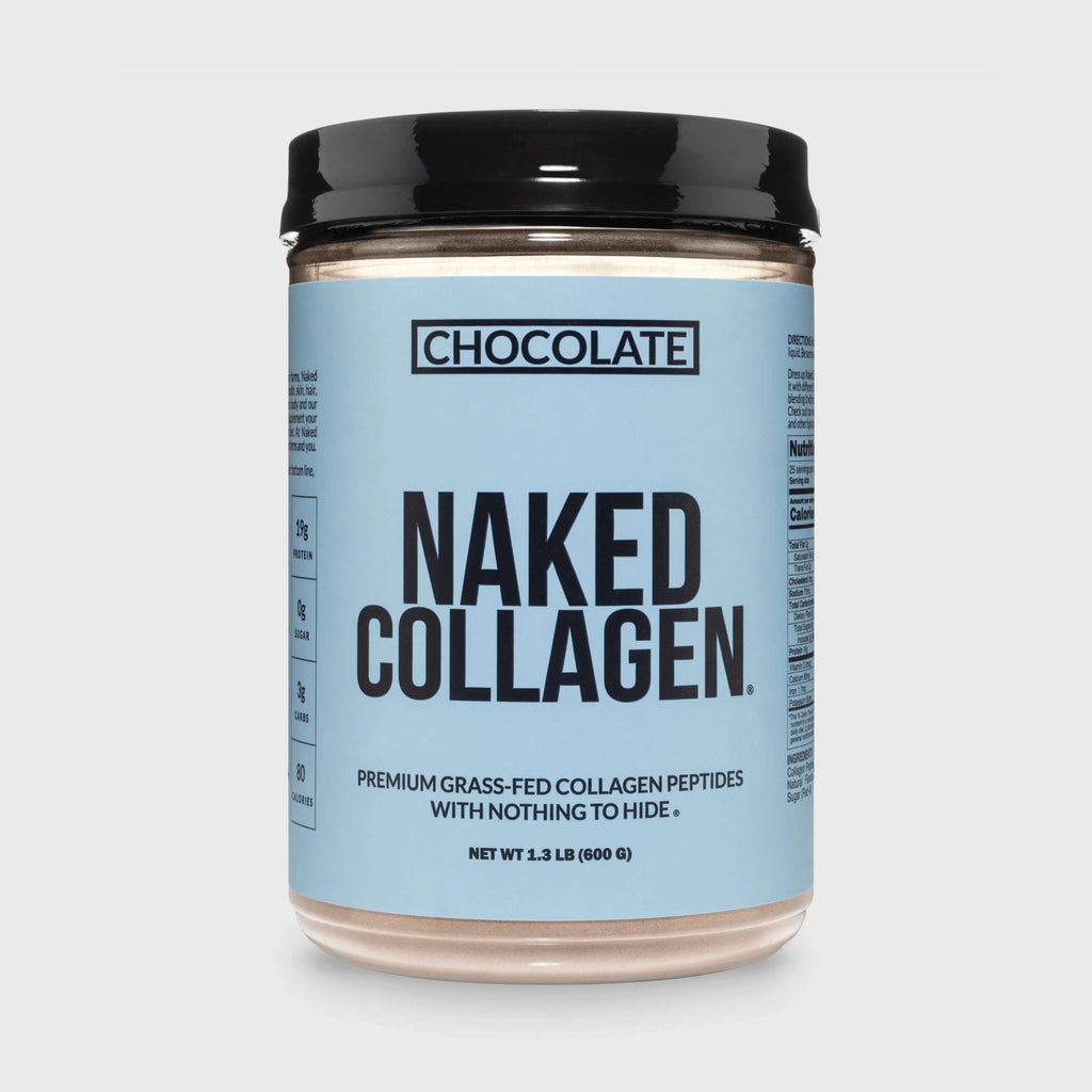 Chocolate Collagen Peptides Powder - Chocolate Collagen Peptides Made for Convenient Daily Collagen Use
