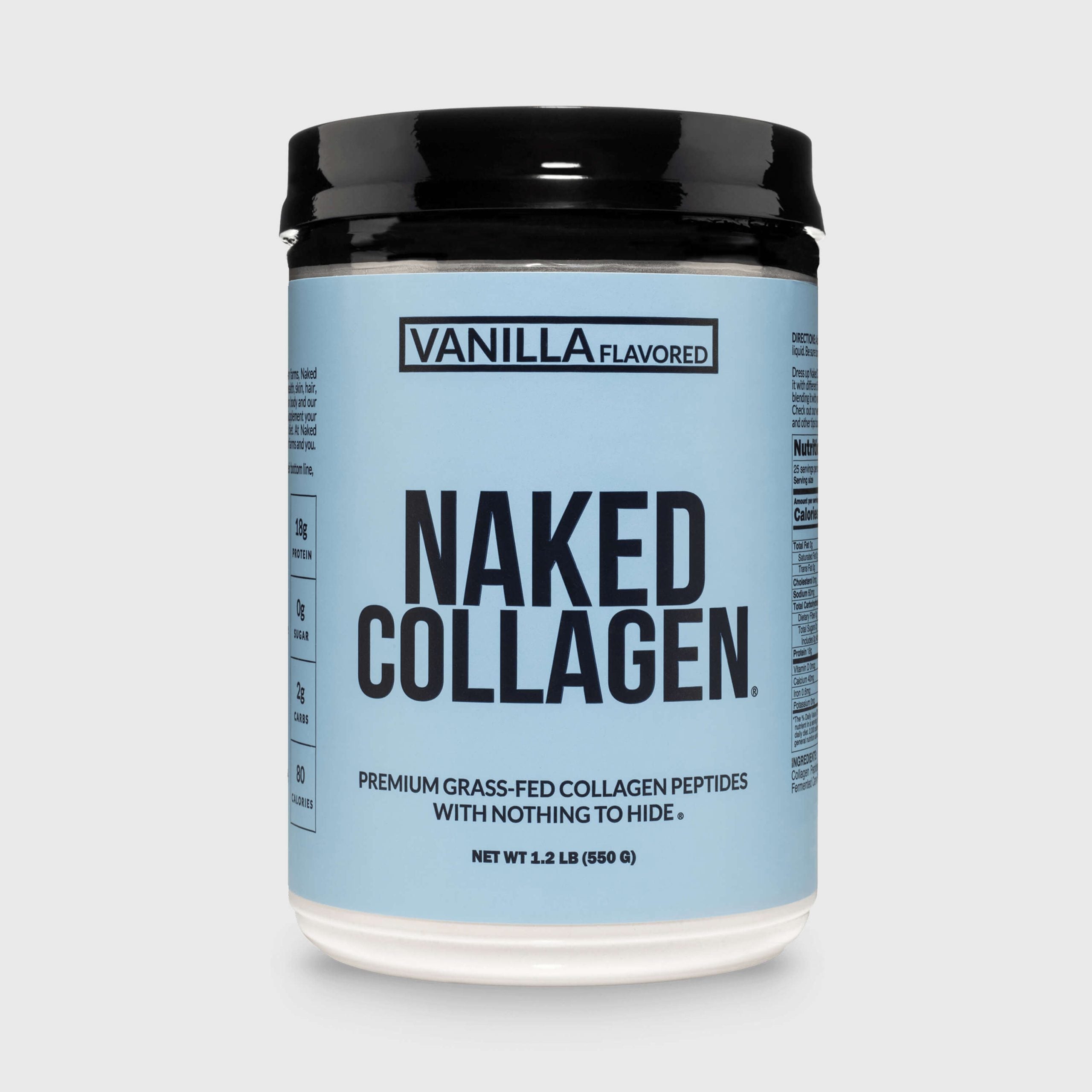 Vanilla Collagen Peptides Powder - Vanilla Collagen Peptides Made for Convenient Daily Collagen Use