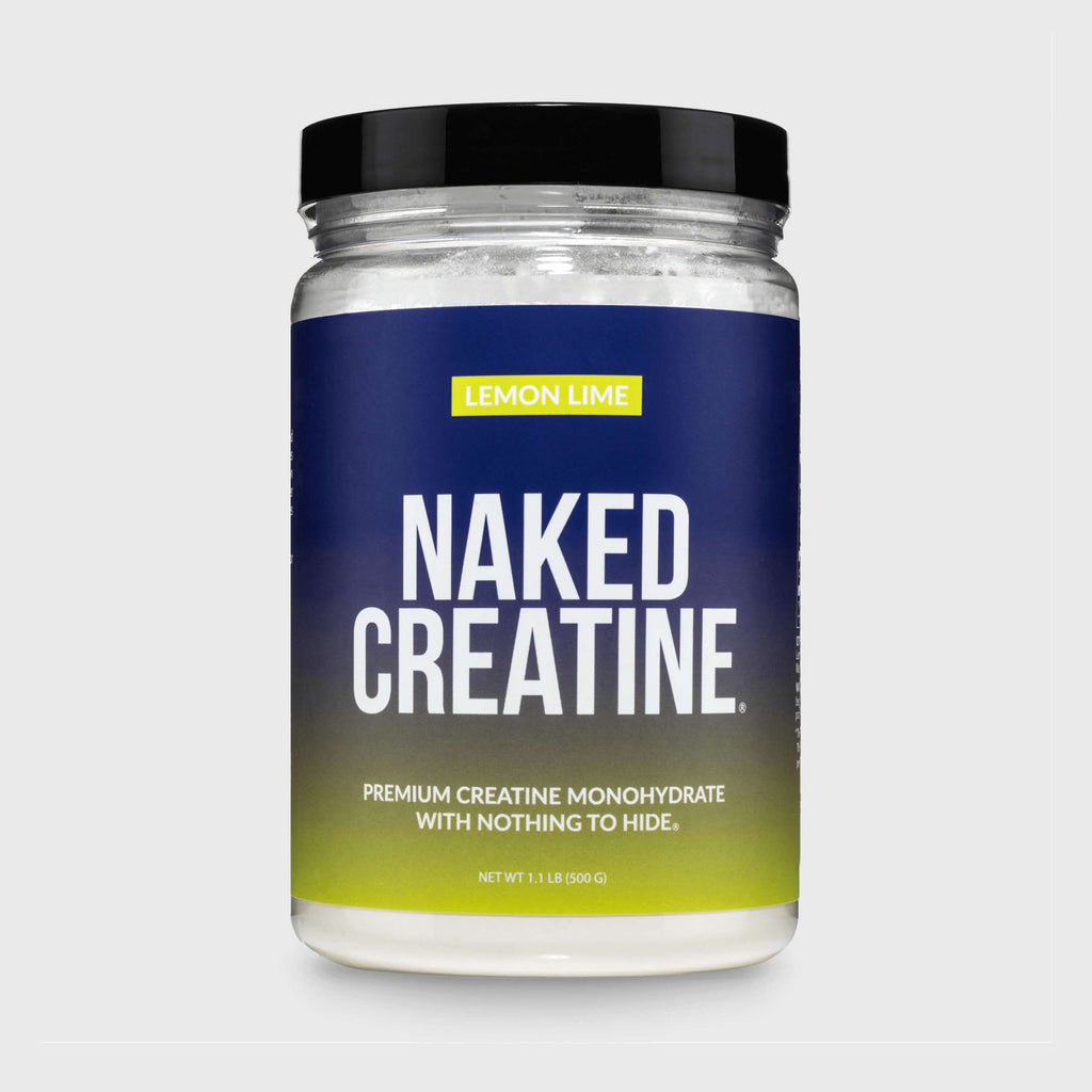 Lemon Lime Creatine Monohydrate Powder - Lemon Lime Made for Quick Mixing Around Workouts