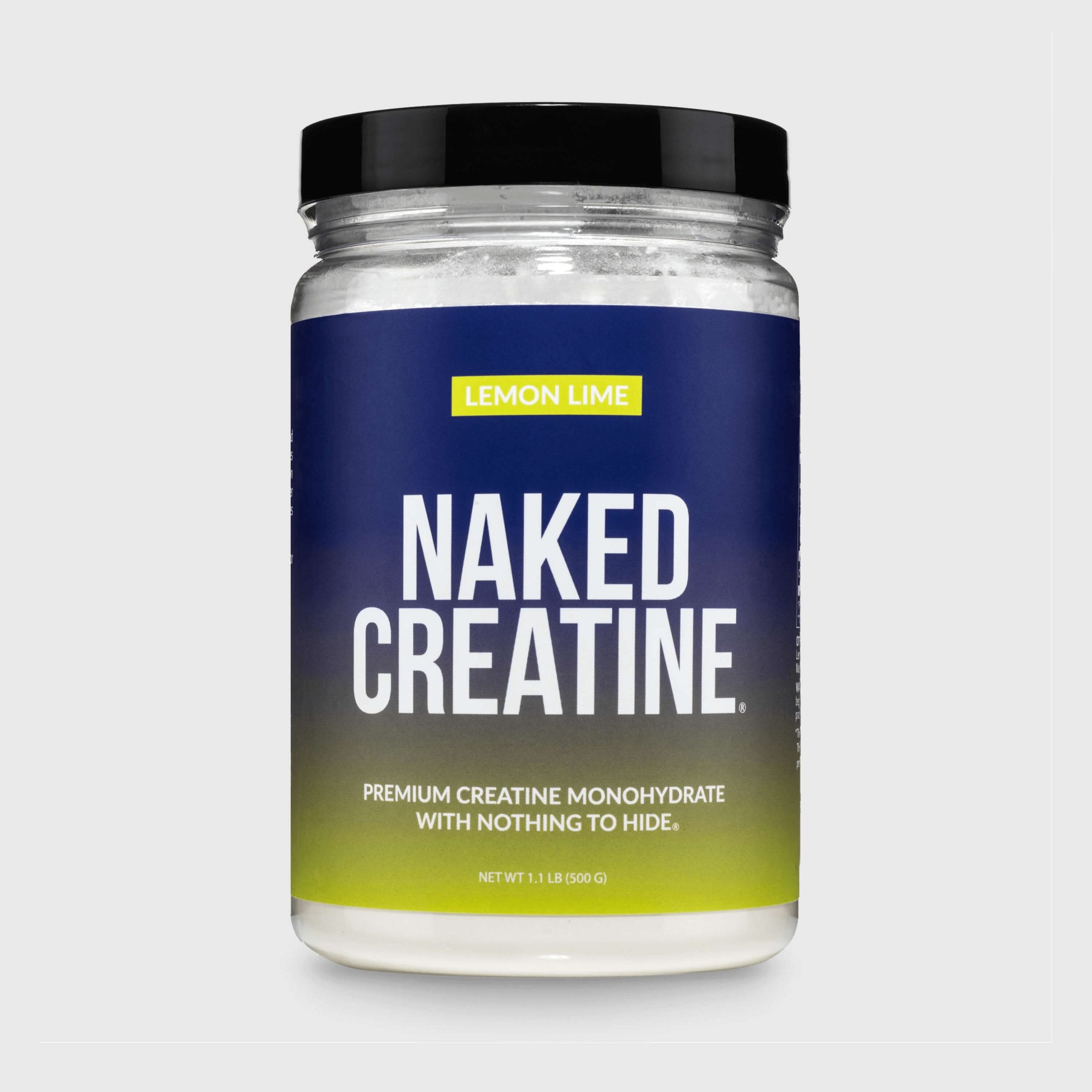 Lemon Lime Creatine Monohydrate Powder - Lemon Lime Made for Quick Mixing Around Workouts