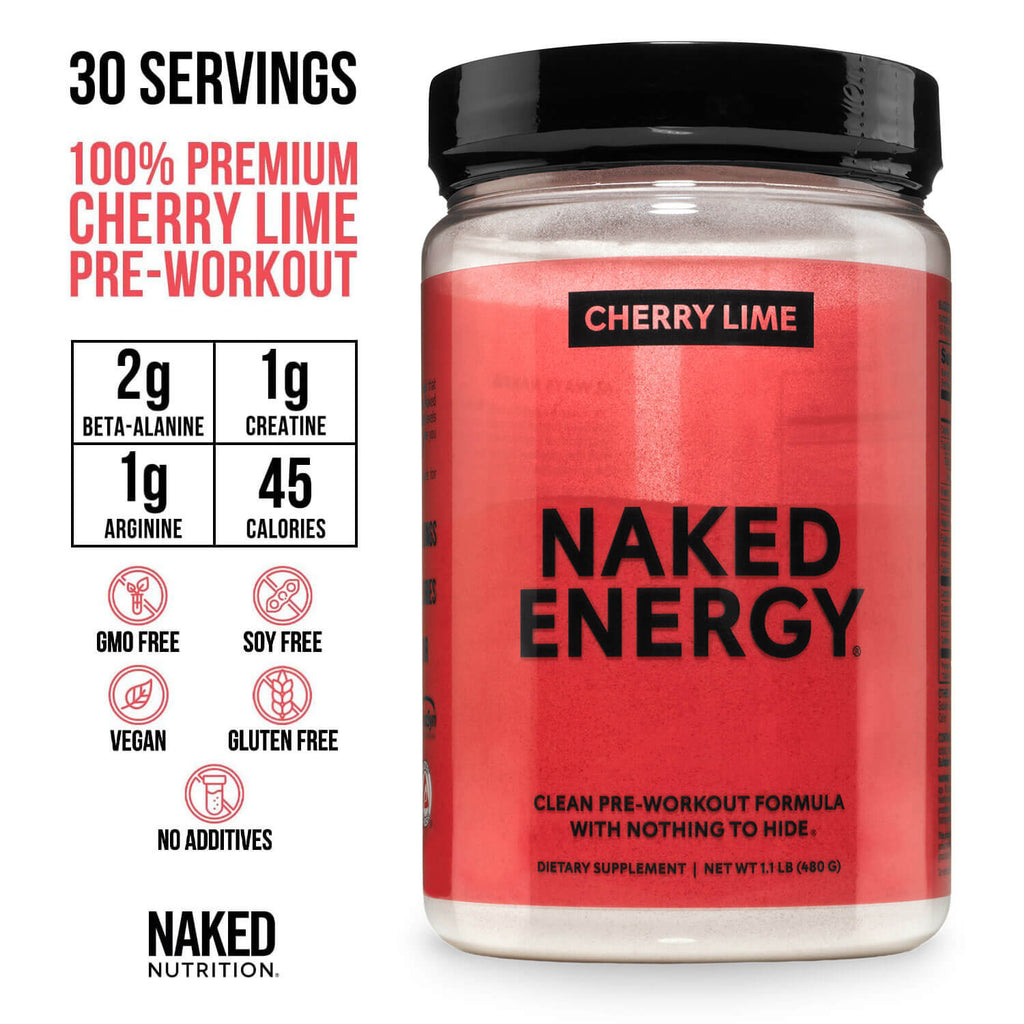 Cherry Lime Pre Workout Supplement - Cherry Lime Made for Quick Mixing Around Workouts