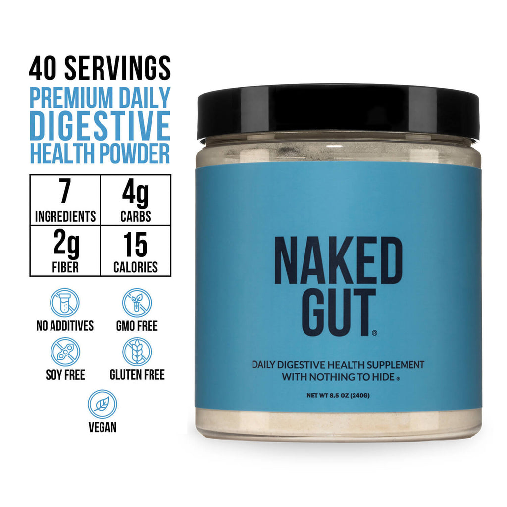 Prebiotic, Probiotic and Fiber Supplement Made for Flexible Home or Travel Use