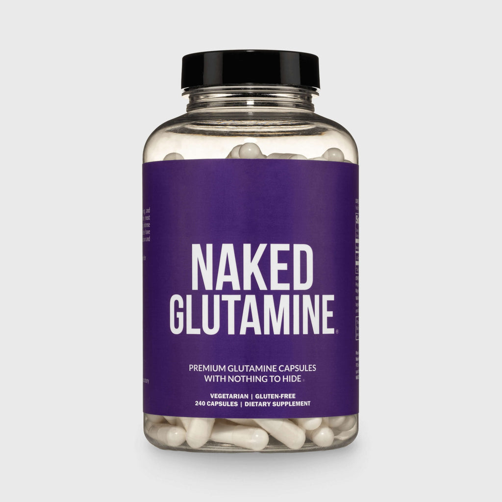 Glutamine Capsules - Capsules Made for Quick Mixing Around Workouts