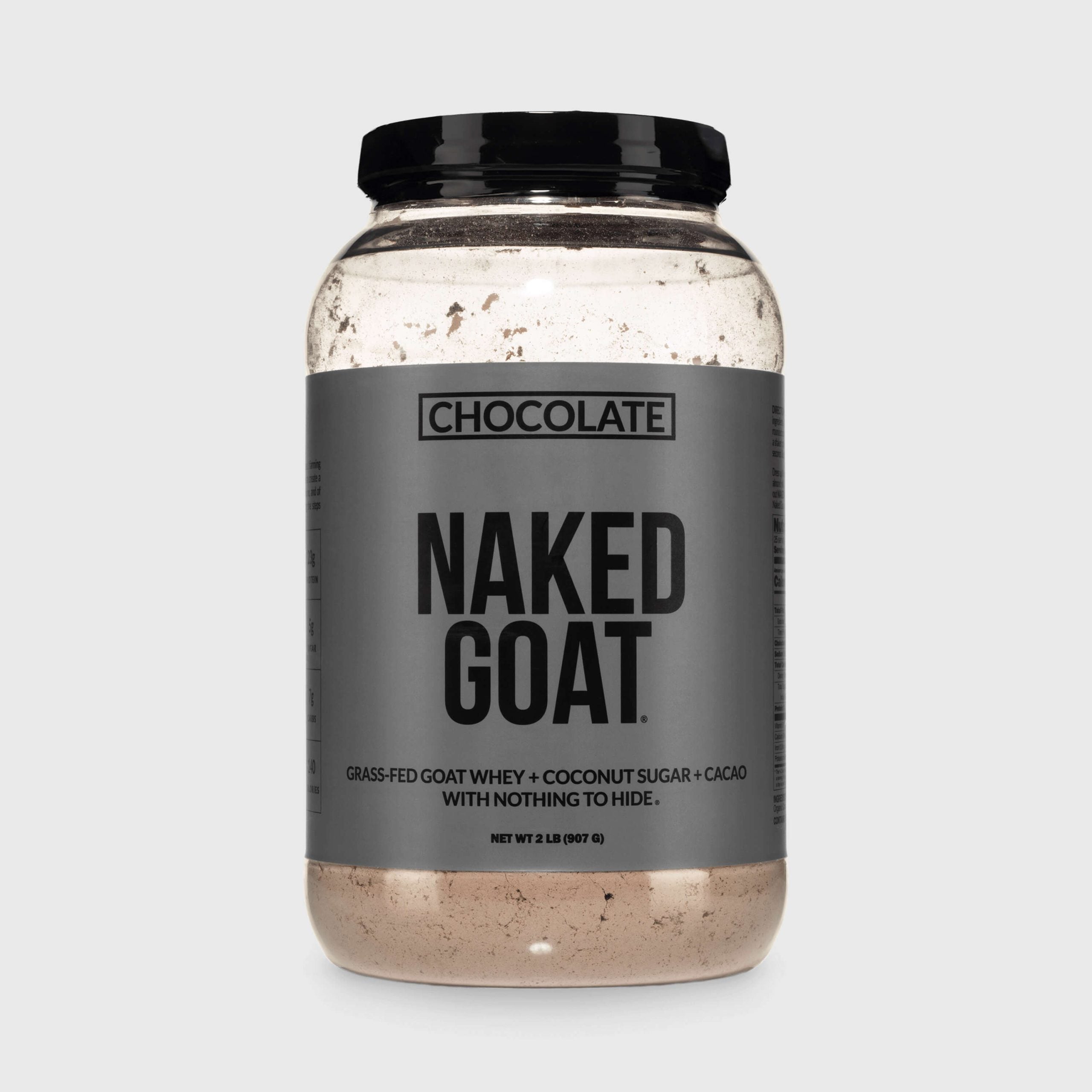 Chocolate Goat Whey Protein Powder - Chocolate Made for Shakes, Smoothies and Recipes