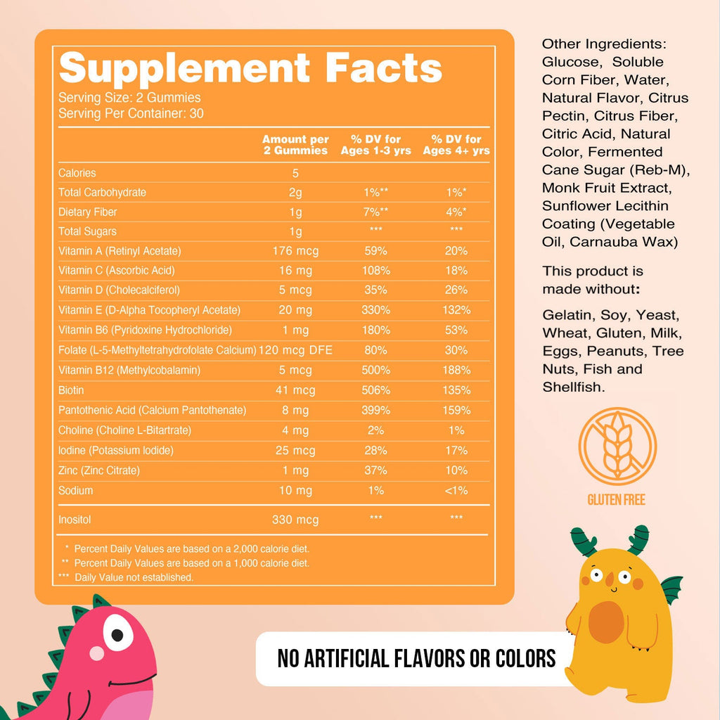 Kids Multivitamin Gummies Made for Easy, Consistent Everyday Use