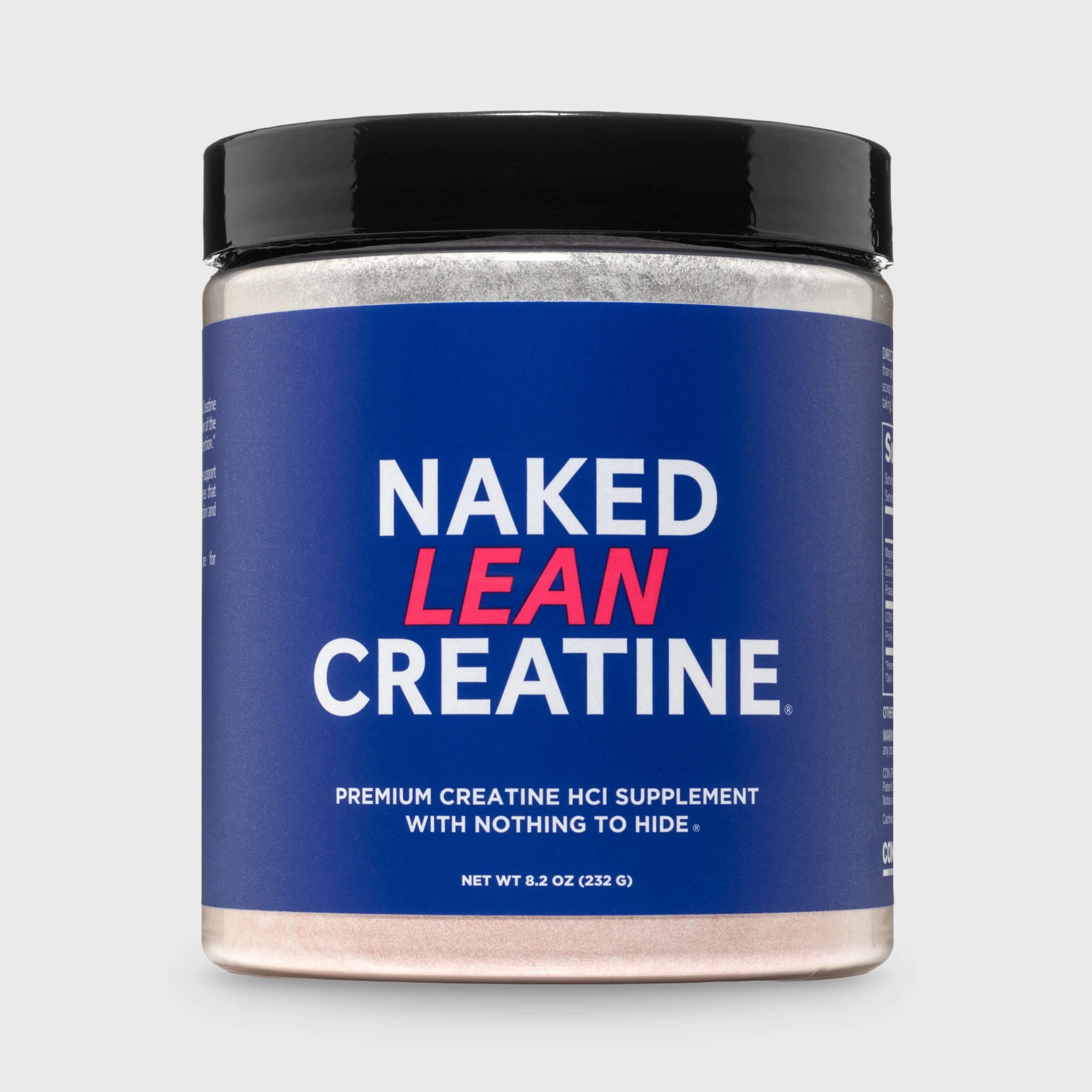 Creatine HCl Powder - Unflavored Made for Quick Mixing Around Workouts