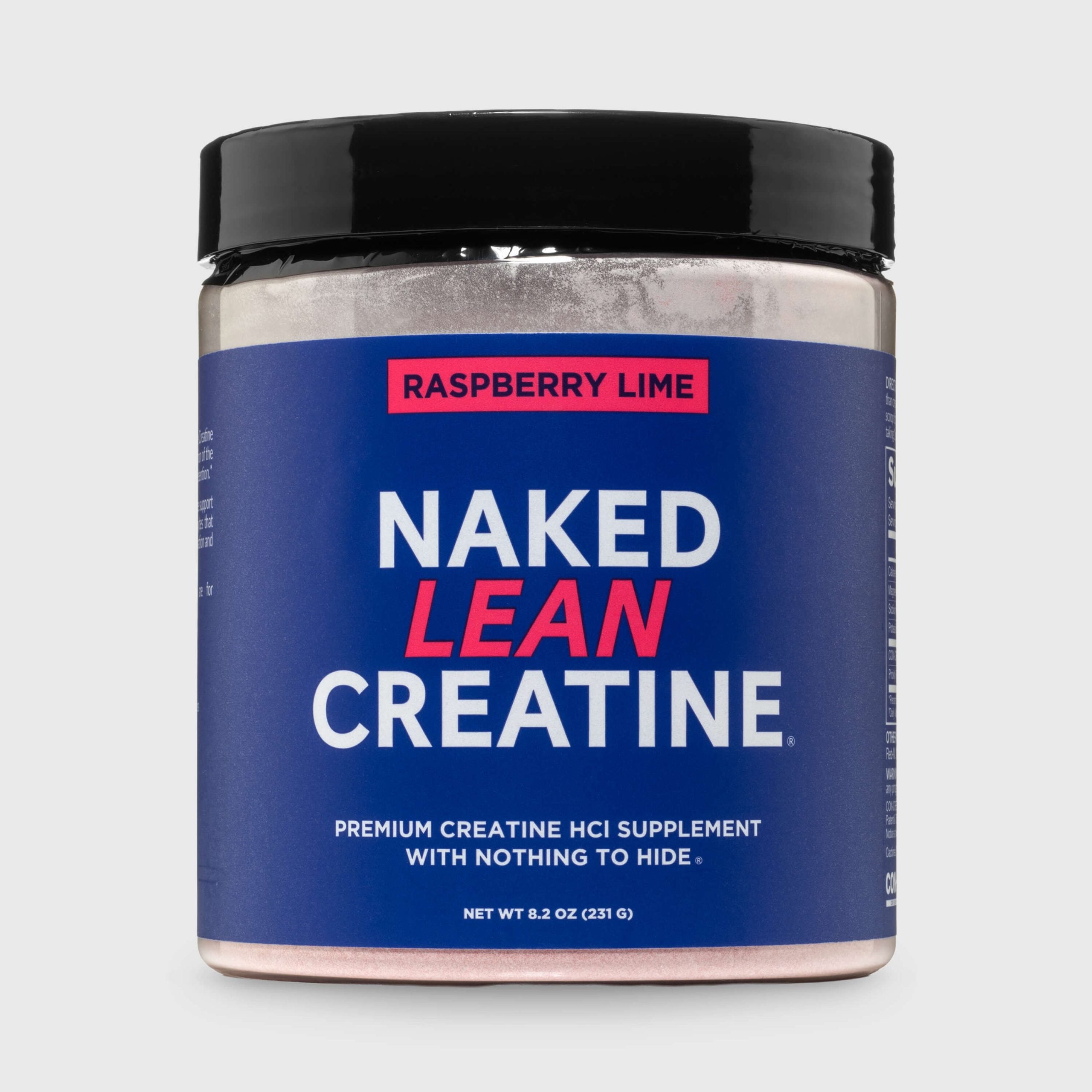 Raspberry Lime Creatine HCl Powder - Raspberry Lime Made for Quick Mixing Around Workouts