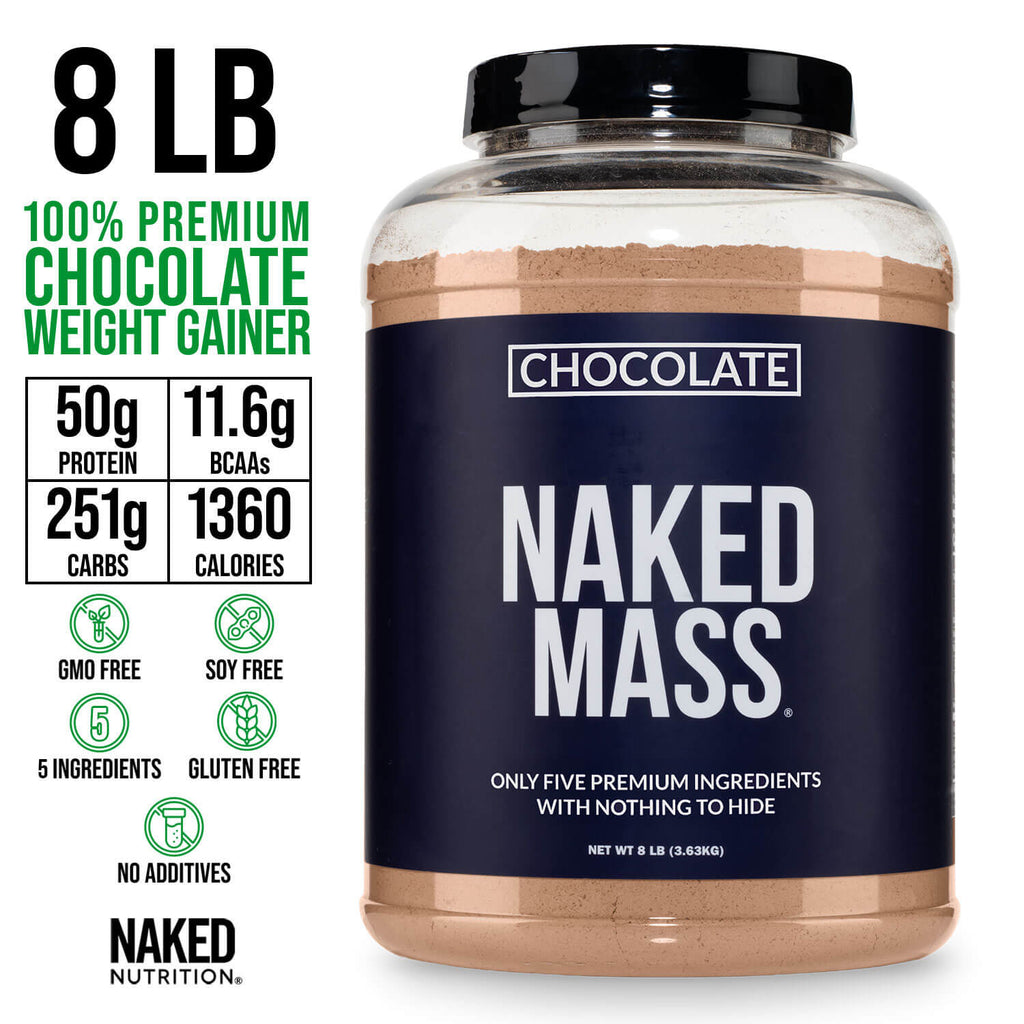 Chocolate Mass Gainer Protein Supplement - Chocolate for Straightforward High - Calorie Nutrition