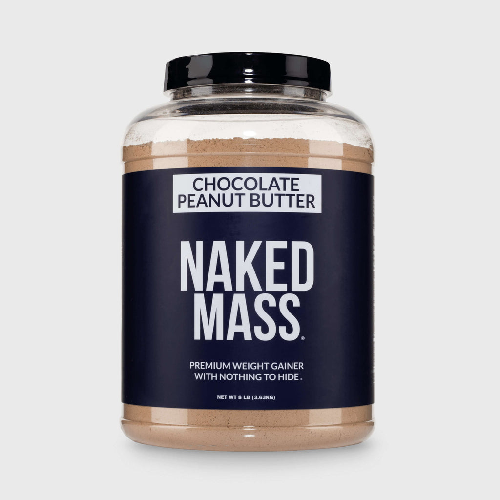 Chocolate Peanut Butter Mass Gainer Protein Supplement - Chocolate PB for Straightforward High - Calorie Nutrition