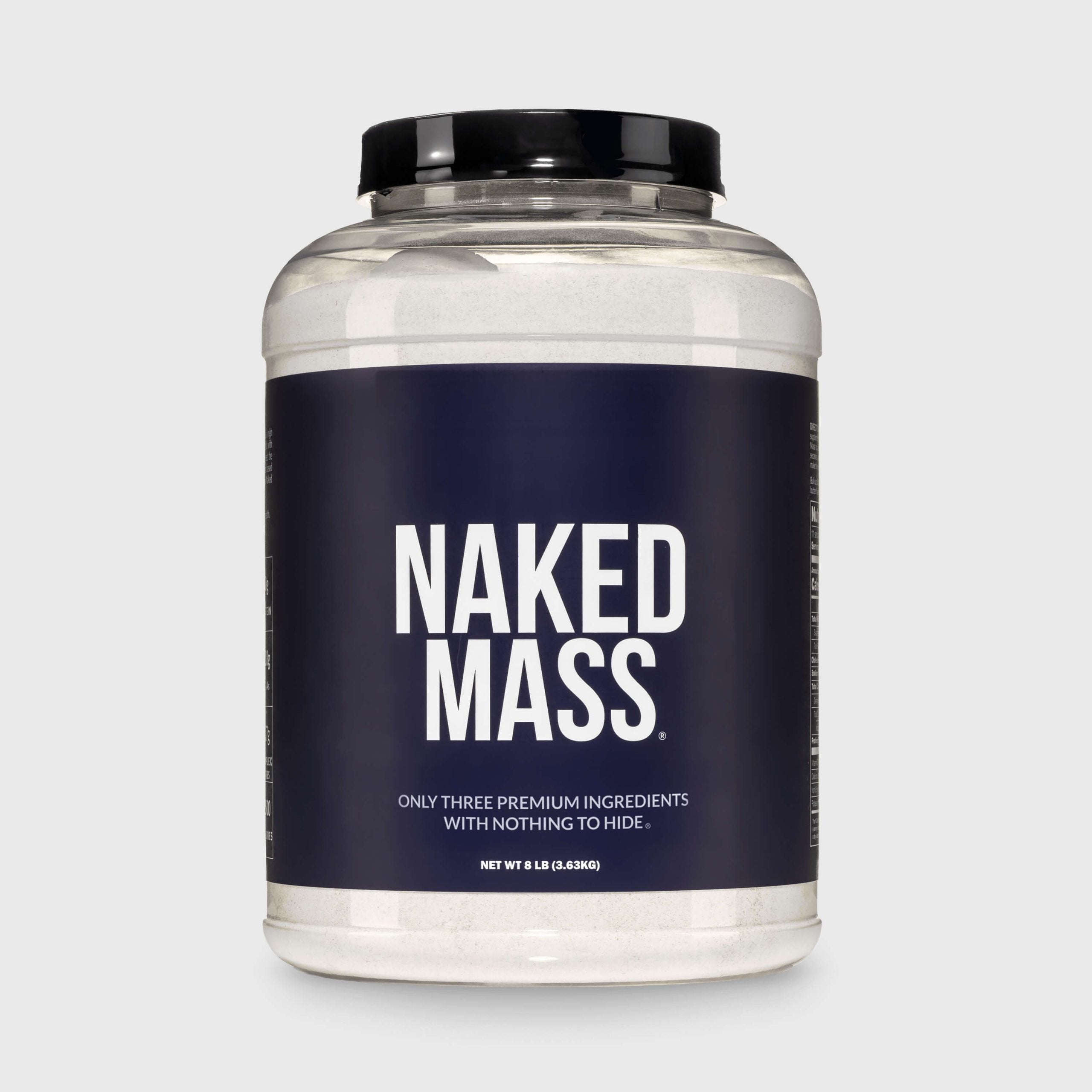 Mass Gainer Protein Supplement - Unflavored for Straightforward High - Calorie Nutrition