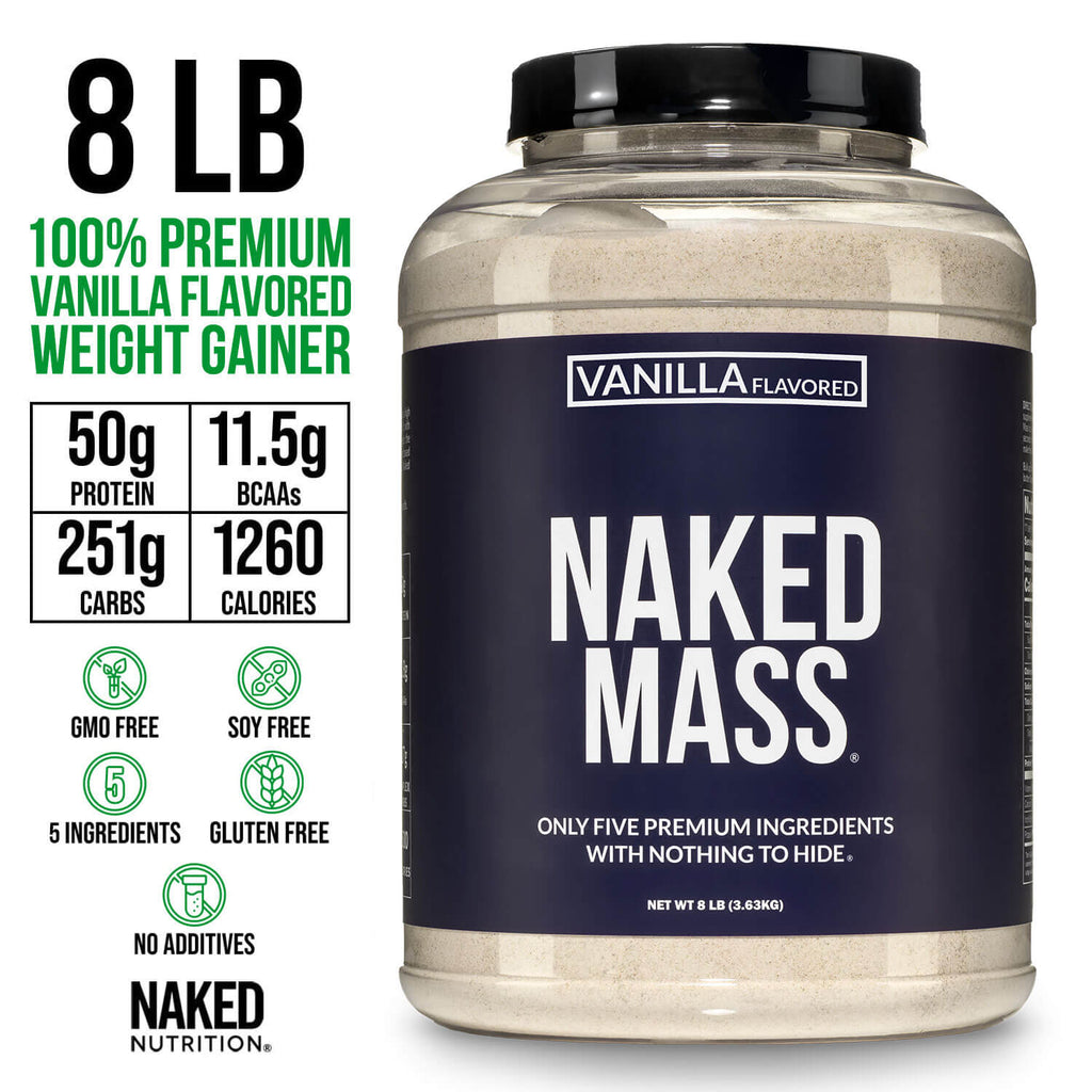 Vanilla Mass Gainer Protein Supplement - Vanilla for Straightforward High - Calorie Nutrition