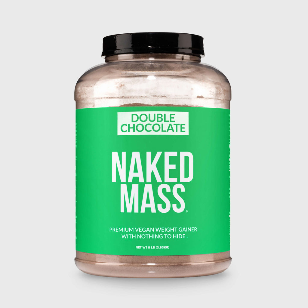 Double Chocolate Vegan Mass Gainer Supplement - Double Chocolate (Vegan) for Straightforward High - Calorie Nutrition