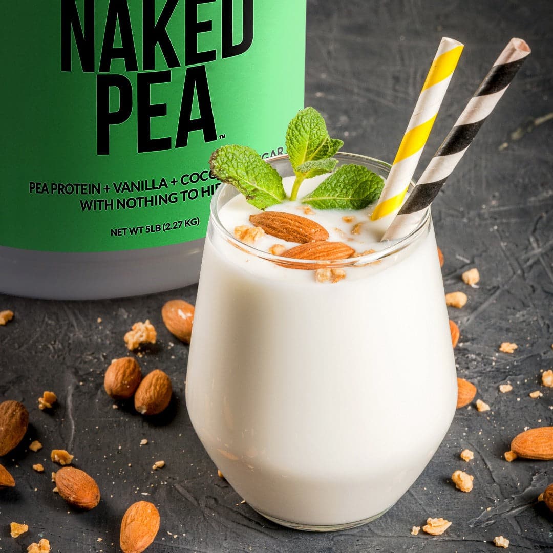 Vanilla Pea Protein Powder - Vanilla - Standard Size Made for Shakes, Smoothies and Recipes