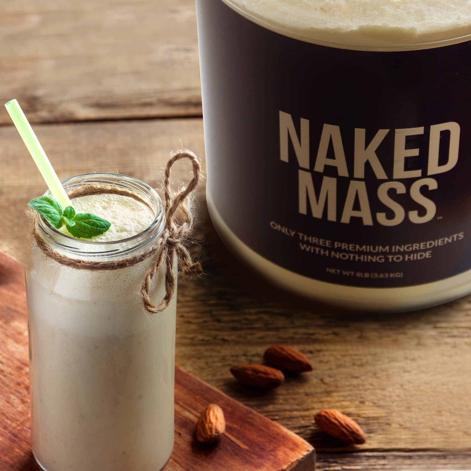 Mass Gainer Protein Supplement - Unflavored for Straightforward High - Calorie Nutrition