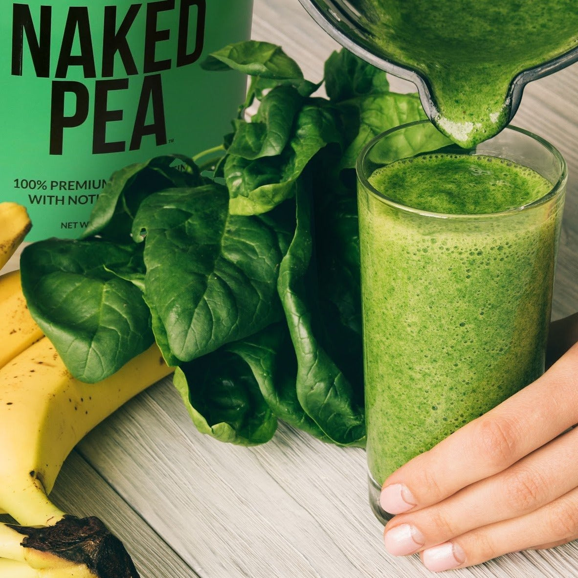 Vegan Protein Powder Sample Pack Made for Shakes, Smoothies and Recipes