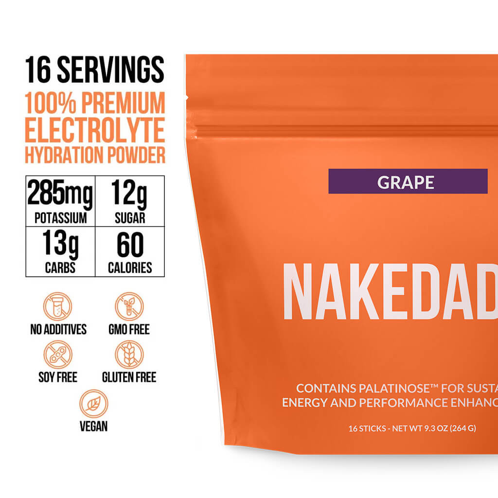 Electrolytes Powder Packets - Grape - Grape Made for Simple Hydration Routines
