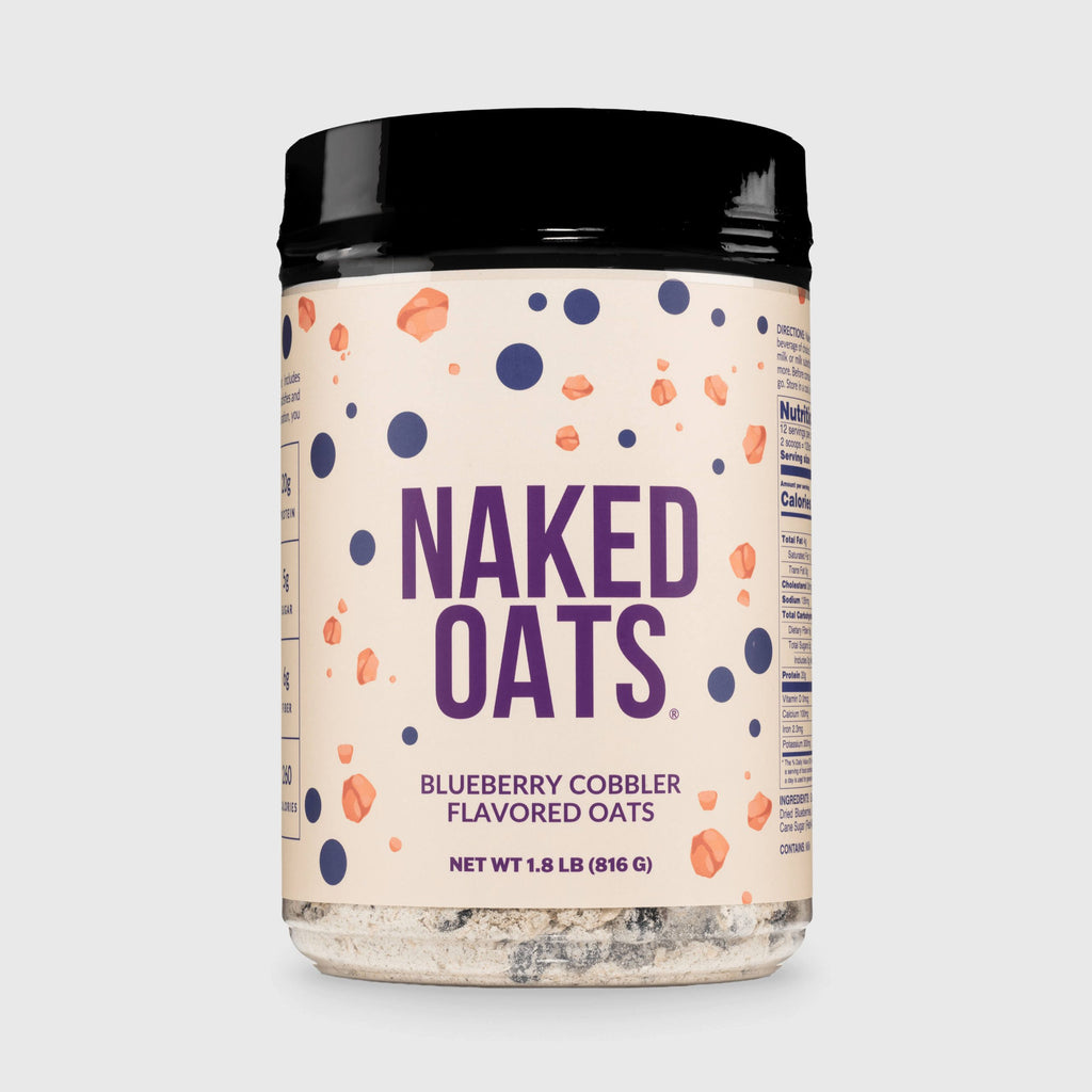 Blueberry Cobbler Protein Oats - Blueberry Cobbler for Simple Oatmeal and Breakfast Routines
