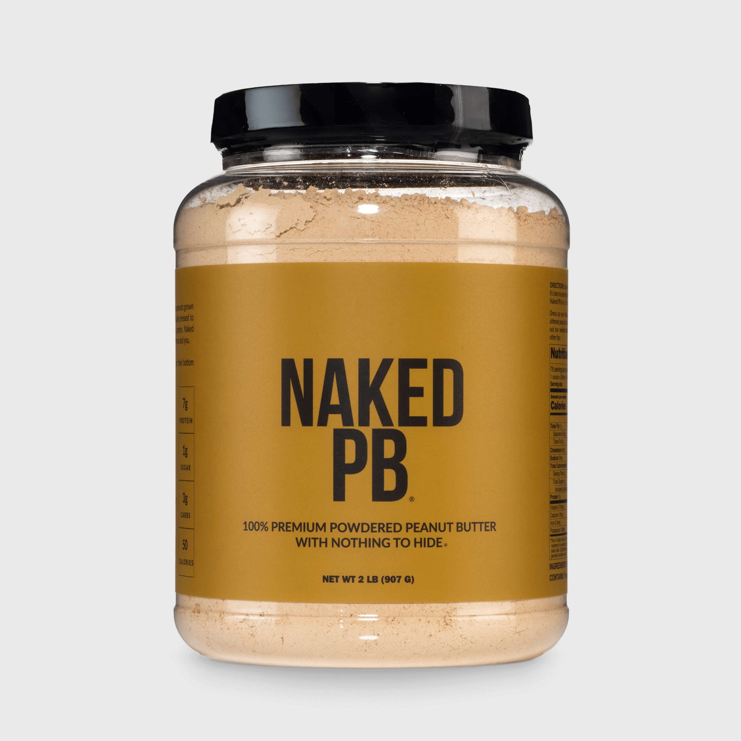 Powdered Peanut Butter - PB - 2 LB Made for Shakes, Smoothies and Recipes