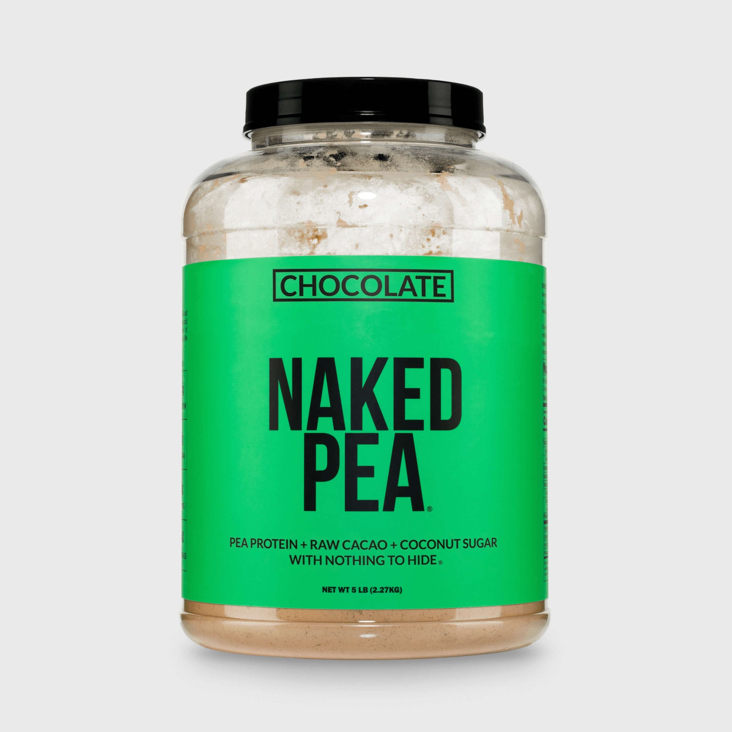 Chocolate Pea Protein Powder - Chocolate - Bulk Size Made for Shakes, Smoothies and Recipes