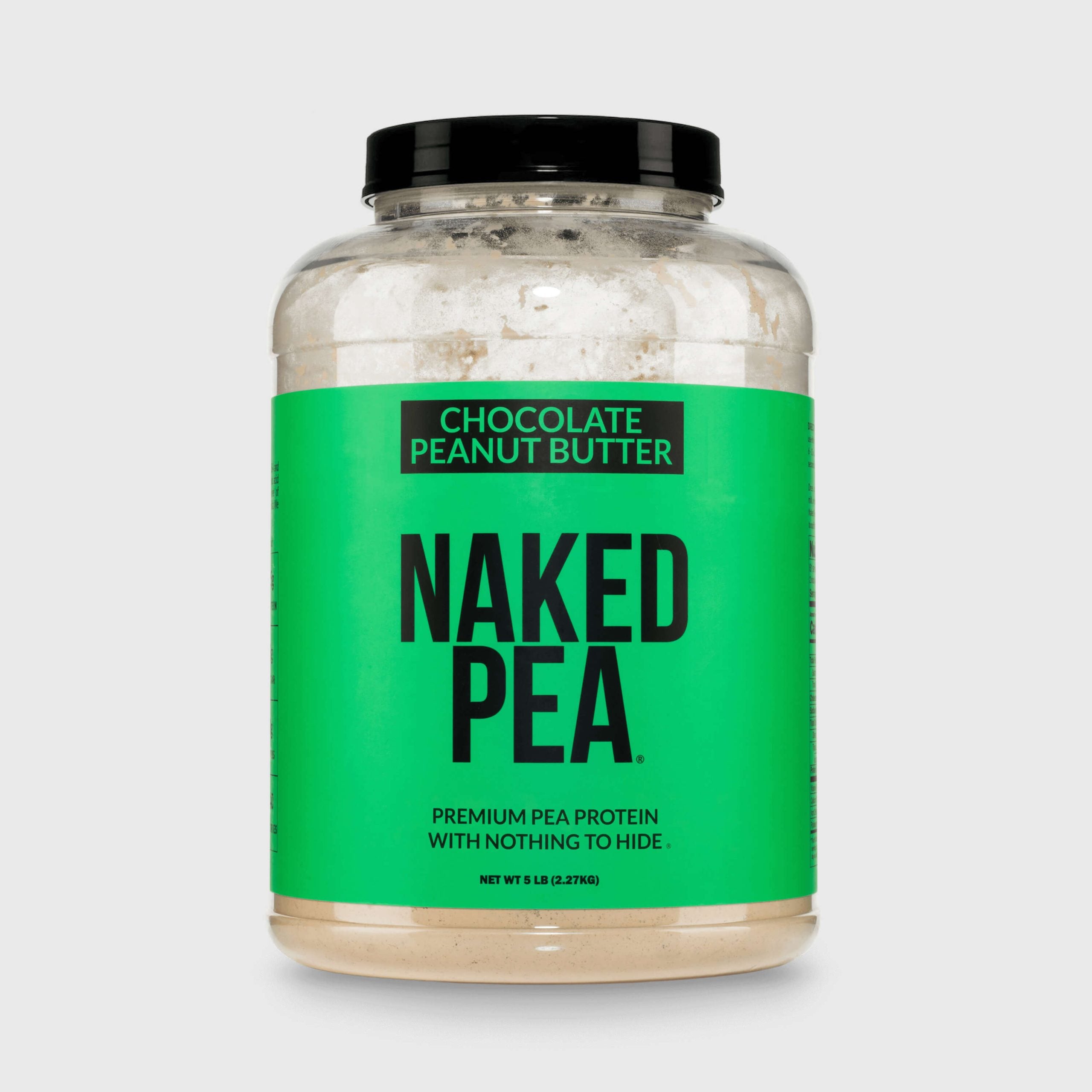 Chocolate Peanut Butter Pea Protein Powder - Chocolate PB - Chocolate Formula Made for Shakes, Smoothies and Recipes
