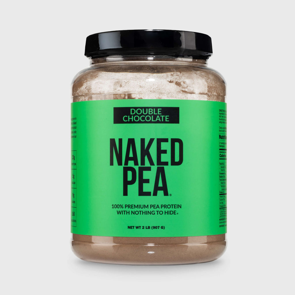 Double Chocolate Pea Protein Powder - Double Chocolate Made for Shakes, Smoothies and Recipes