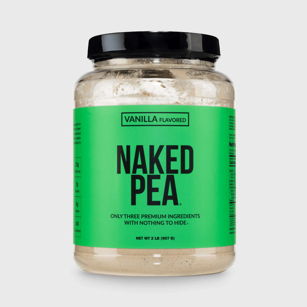 Vanilla Pea Protein Powder - Vanilla - Standard Size Made for Shakes, Smoothies and Recipes