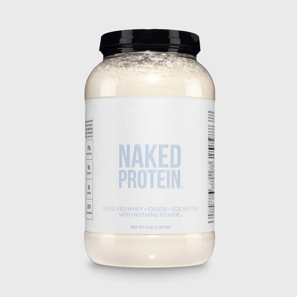 Protein Powder Blend - 3LB Egg Whey and Casein Protein Blend - 3LB Made for Shakes, Smoothies and Recipes